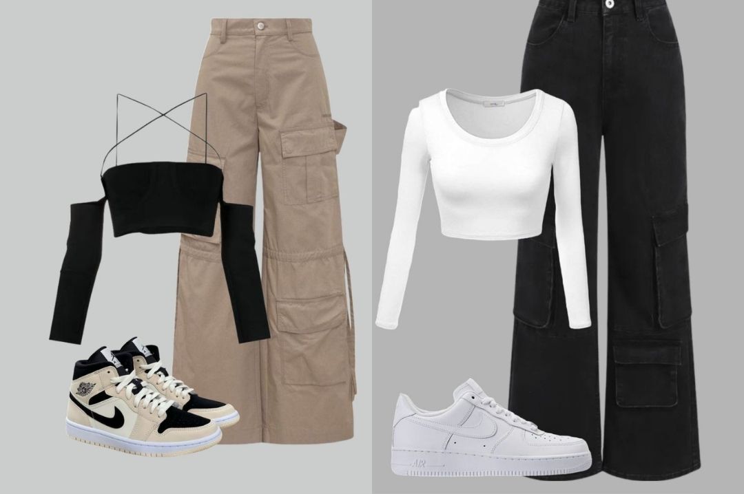 Kargo Pantolonu Nike Sneaker ile Kombinleme Rehberi