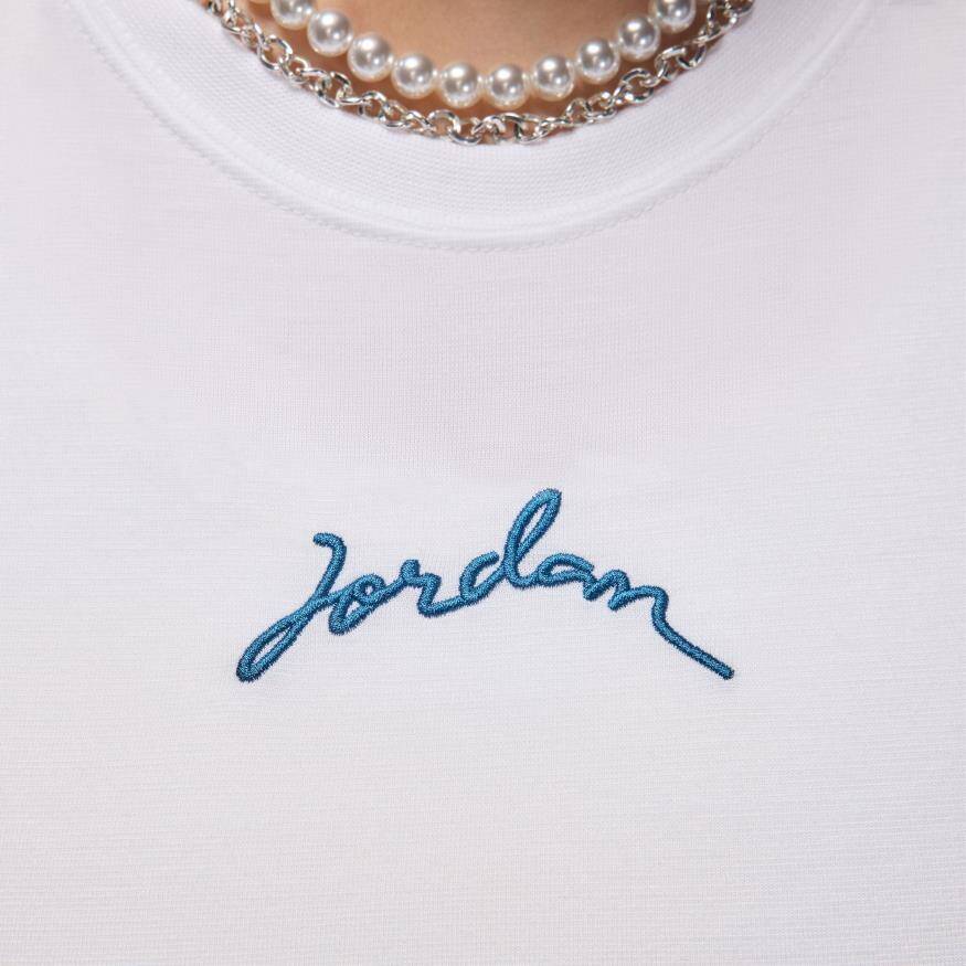 Jordan Gfx Slim Crop Tee Kadın Tişört