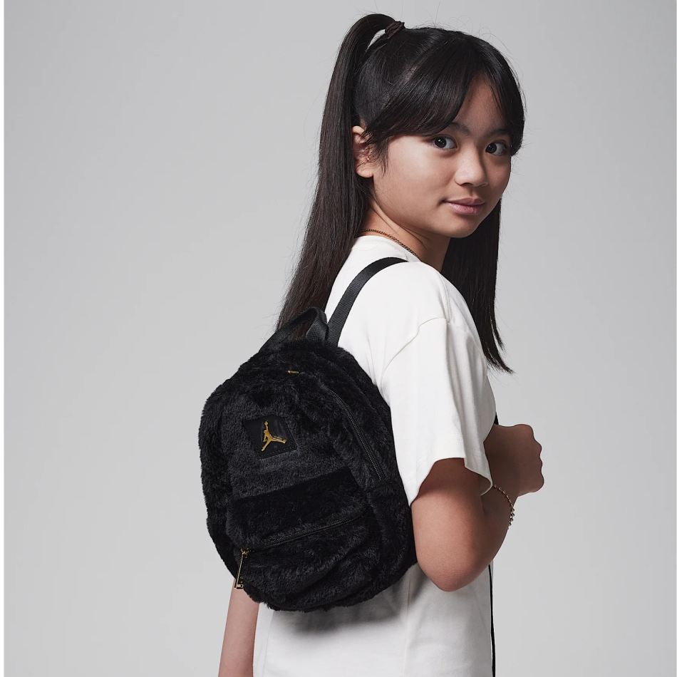 Nike Faux Fur Mini Backpack S rt Cantas