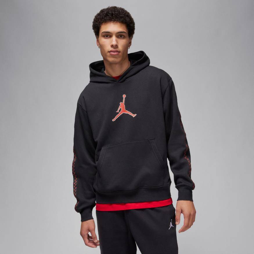 MJ Flight Mvp Fleece Pullover Erkek Sweatshirt