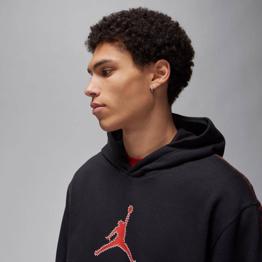 MJ Flight Mvp Fleece Pullover Erkek Sweatshirt