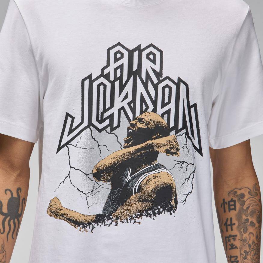 MJ Sport Dri-Fit Gfx Crew Erkek Tişört