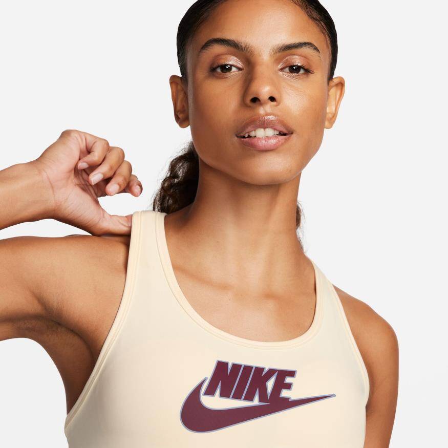 Swoosh Medium Support Futura Bra Kadın Sporcu Sütyeni