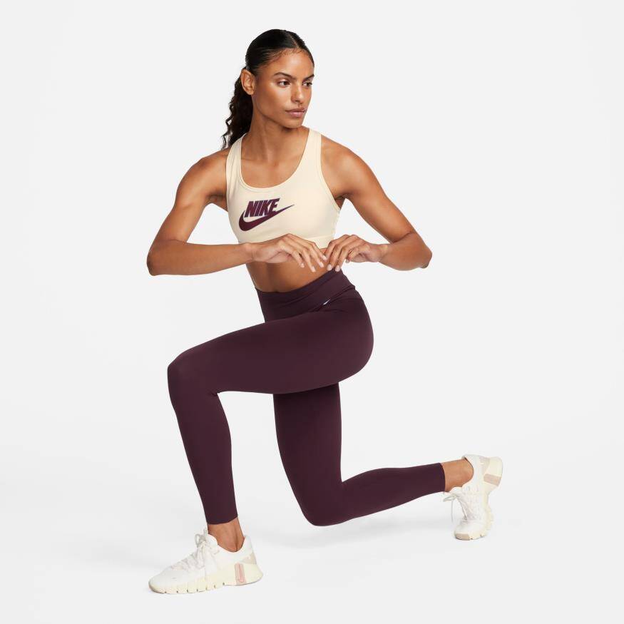 Swoosh Medium Support Futura Bra Kadın Sporcu Sütyeni