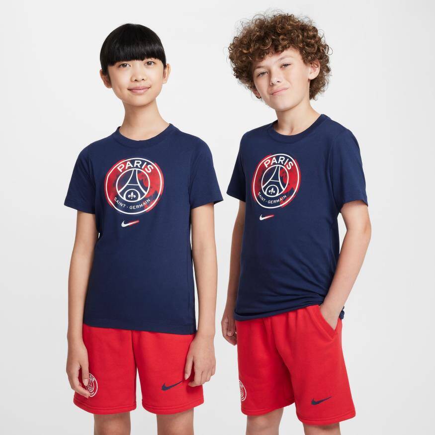 Paris Saint-Germain Crest Tee Çocuk Tişört