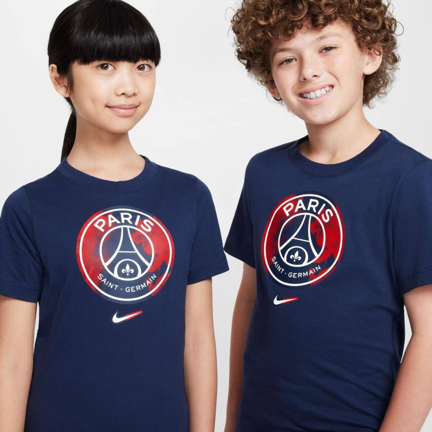 Paris Saint-Germain Crest Tee Çocuk Tişört